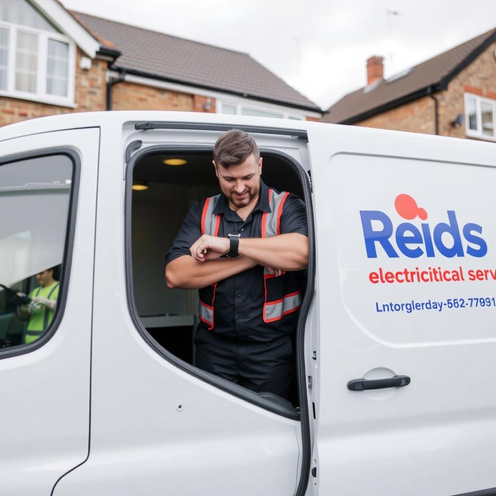 Leyton electrician arriving quickly for emergency service