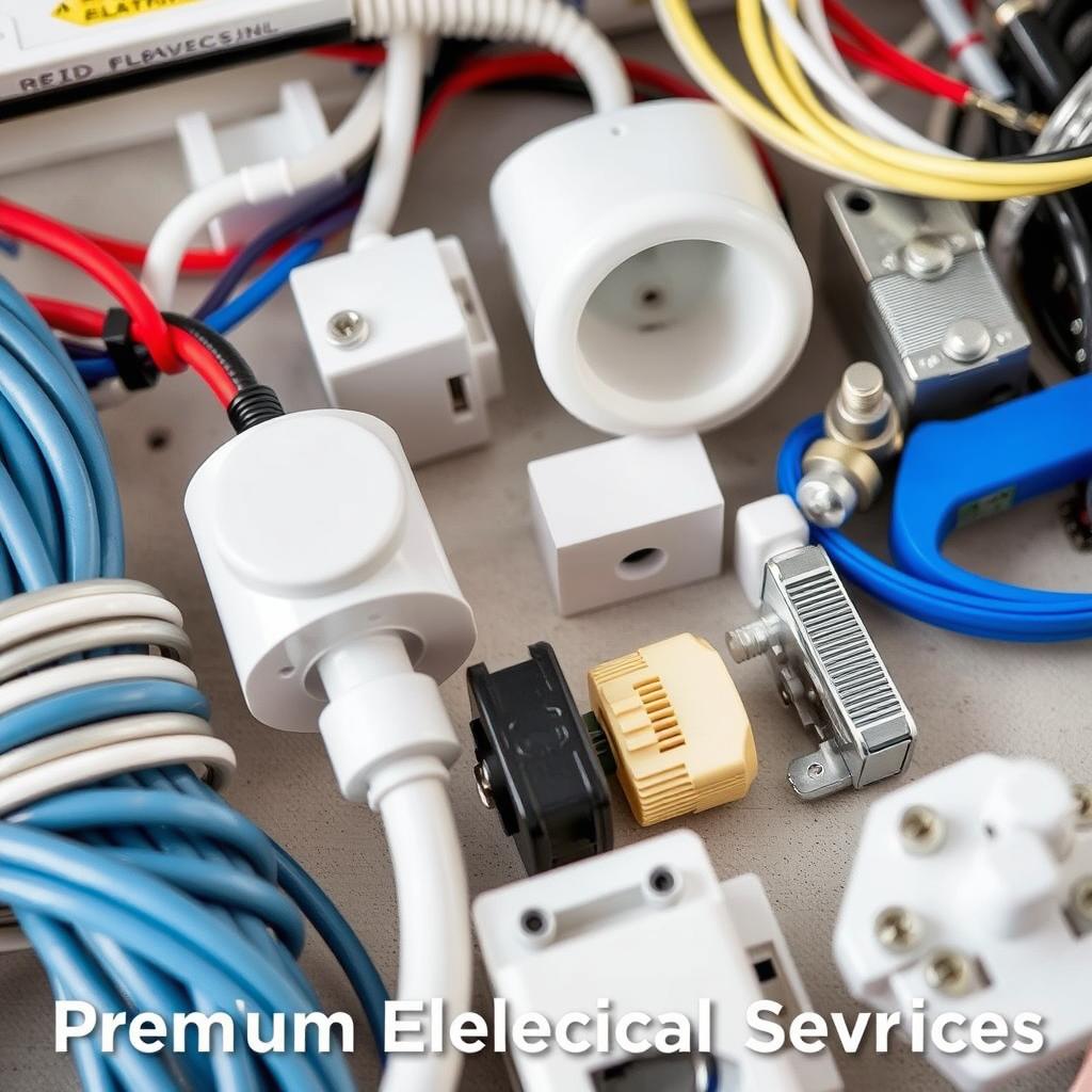 Quality materials used by Leyton electrician