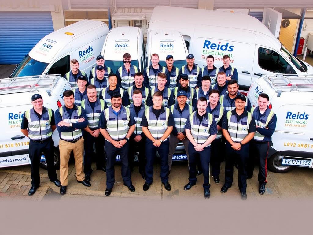 Reids Electrical Services team of Leyton electricians