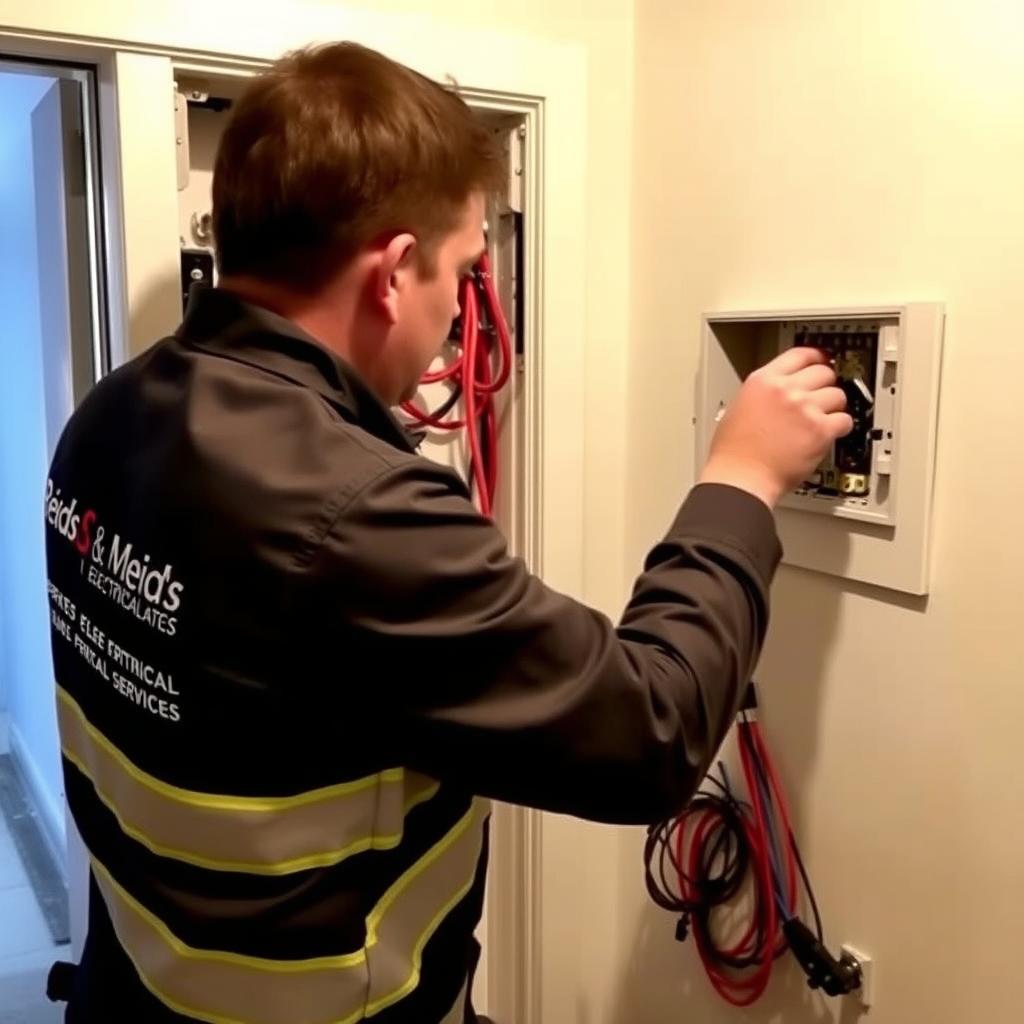 Step 3: Leyton electrician completes the work